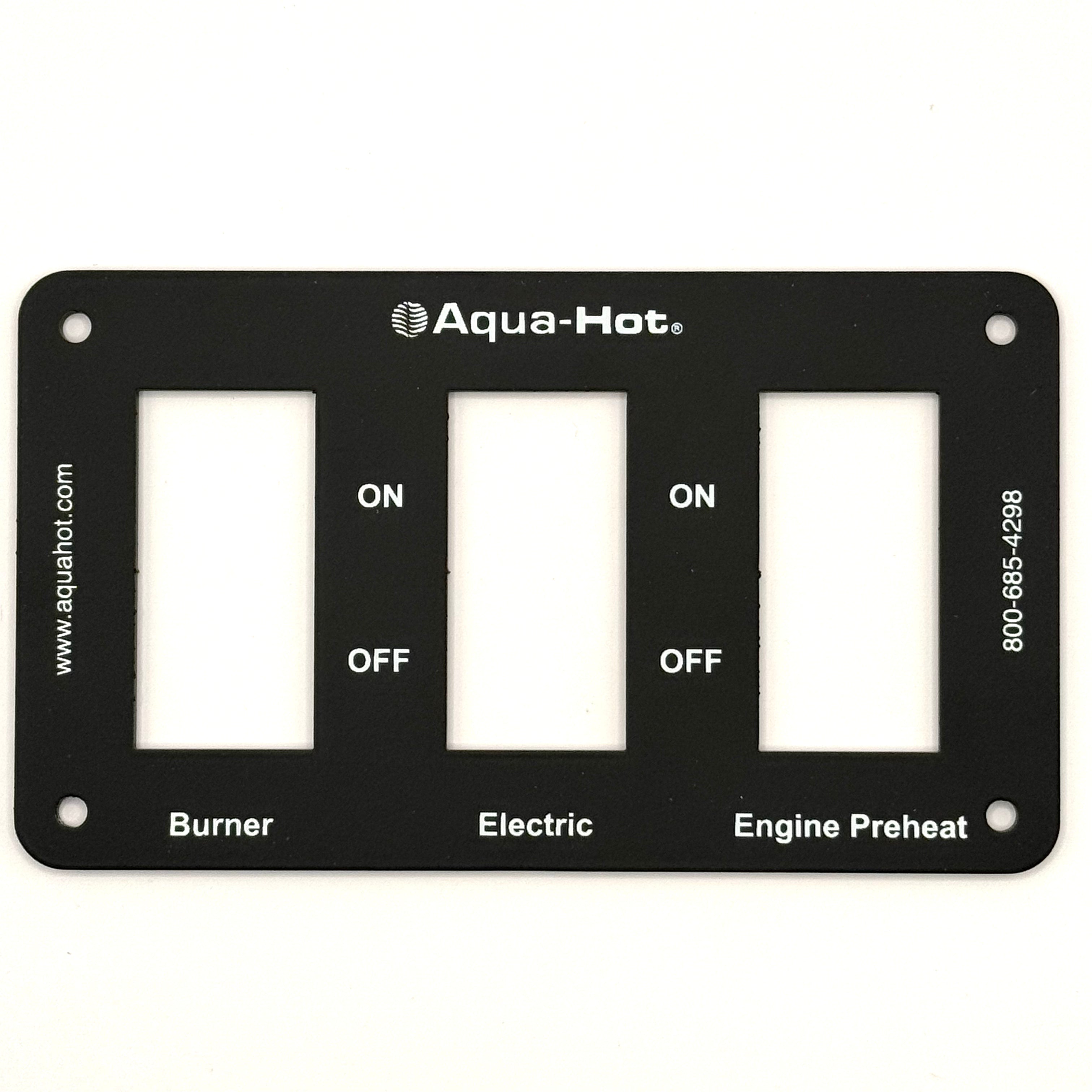SME-000-509Aqua-Hot 3-Position Switch Panel, 44 x 22 mm Cut-Outs – RV ...